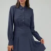 Current Air Mini Dresses-Arielle Mini Dress NAVY