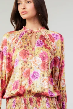 Current Air Mini Dresses-Aurelie Rose Mini Dress YELLOWREDMLT