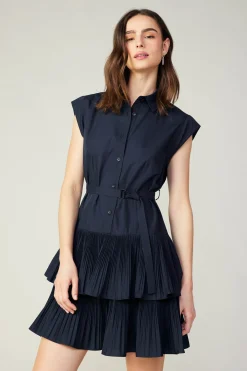 Current Air Mini Dresses-Berlin Mini Dress NAVY