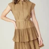 Current Air Mini Dresses-Berlin Mini Dress LATTE