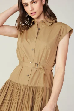 Current Air Mini Dresses-Berlin Mini Dress LATTE