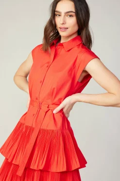 Current Air Mini Dresses-Berlin Mini Dress RED