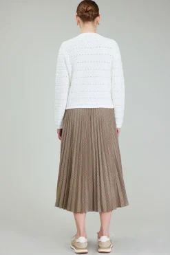 Current Air Cardigans-Buttonup Cardigan IVORY