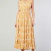 Current Air Maxi Dresses | Midi Dresses-Daisy Jacquard Maxi Dress MARMALADE