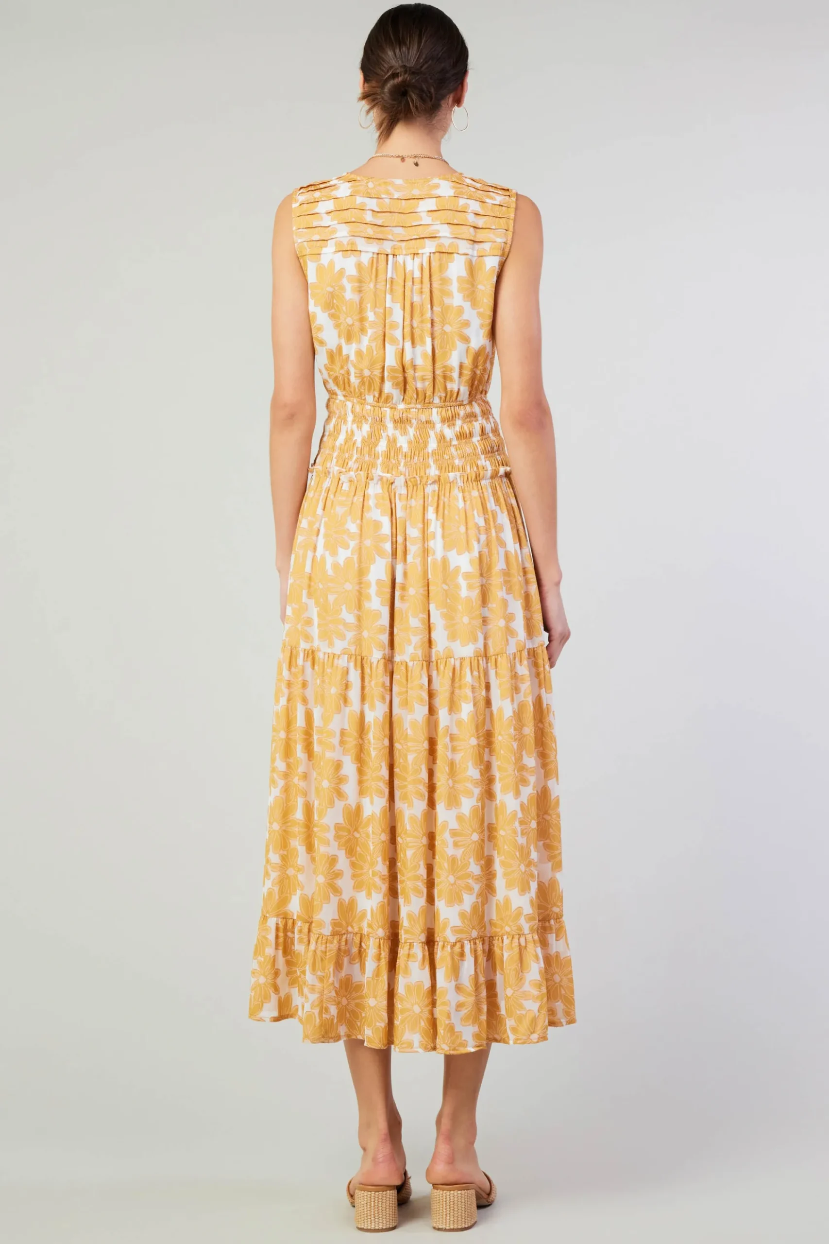 Current Air Maxi Dresses | Midi Dresses-Daisy Jacquard Maxi Dress MARMALADE