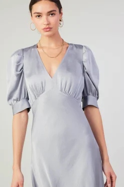 Current Air Maxi Dresses-Diana Maxi Dress SILVER