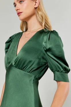 Current Air Maxi Dresses-Diana Maxi Dress FORESTGREEN
