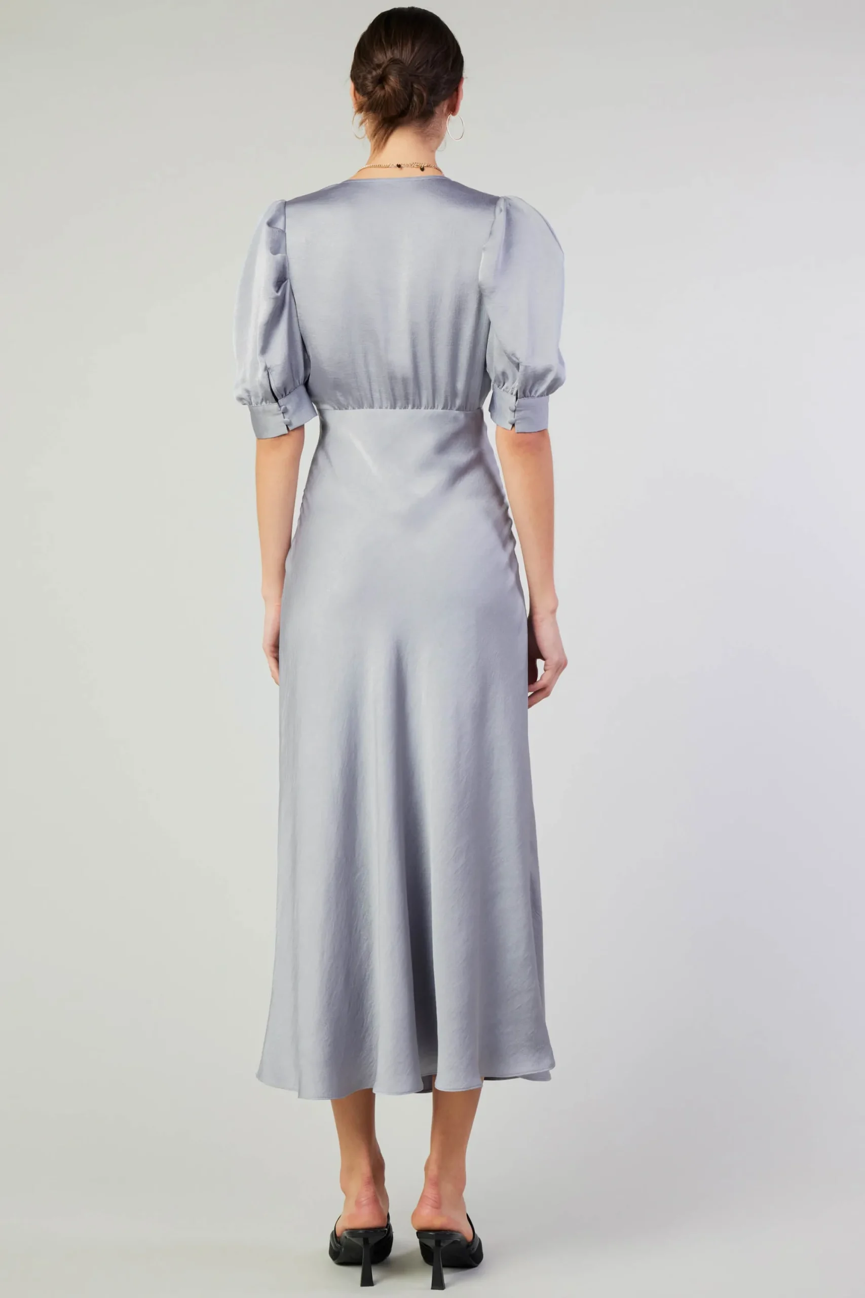 Current Air Maxi Dresses-Diana Maxi Dress SILVER
