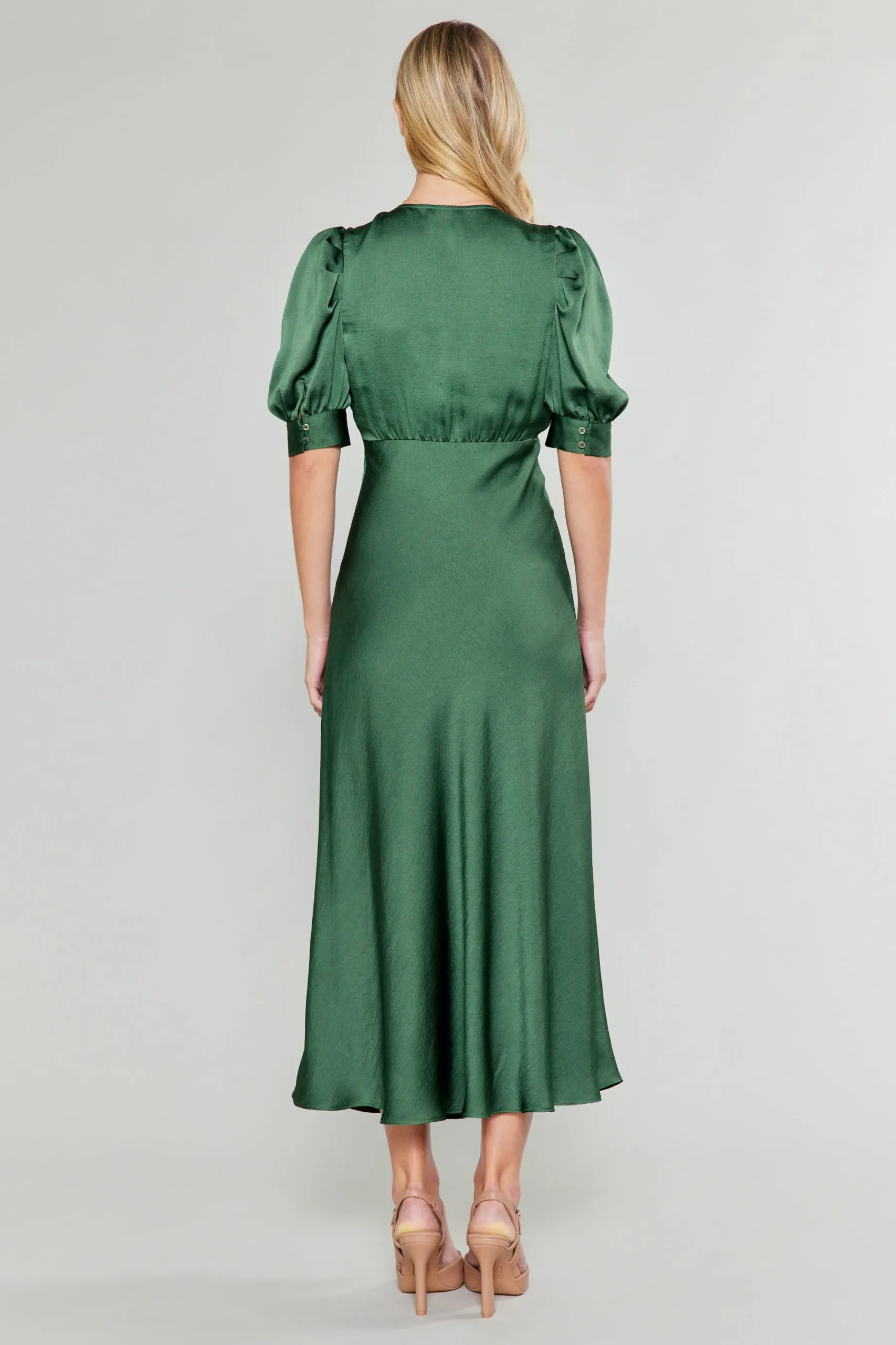 Current Air Maxi Dresses-Diana Maxi Dress FORESTGREEN