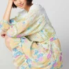 Current Air Mini Dresses-Gradient Floral Motif Mini Dress MULTI