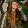 Current Air Coats & Jackets-Houndstooth Vest MLT