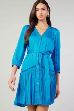 Current Air Mini Dresses-Nova Mini Dress BLUE