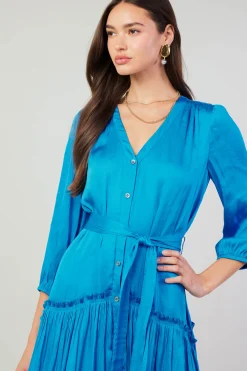 Current Air Mini Dresses-Nova Mini Dress BLUE