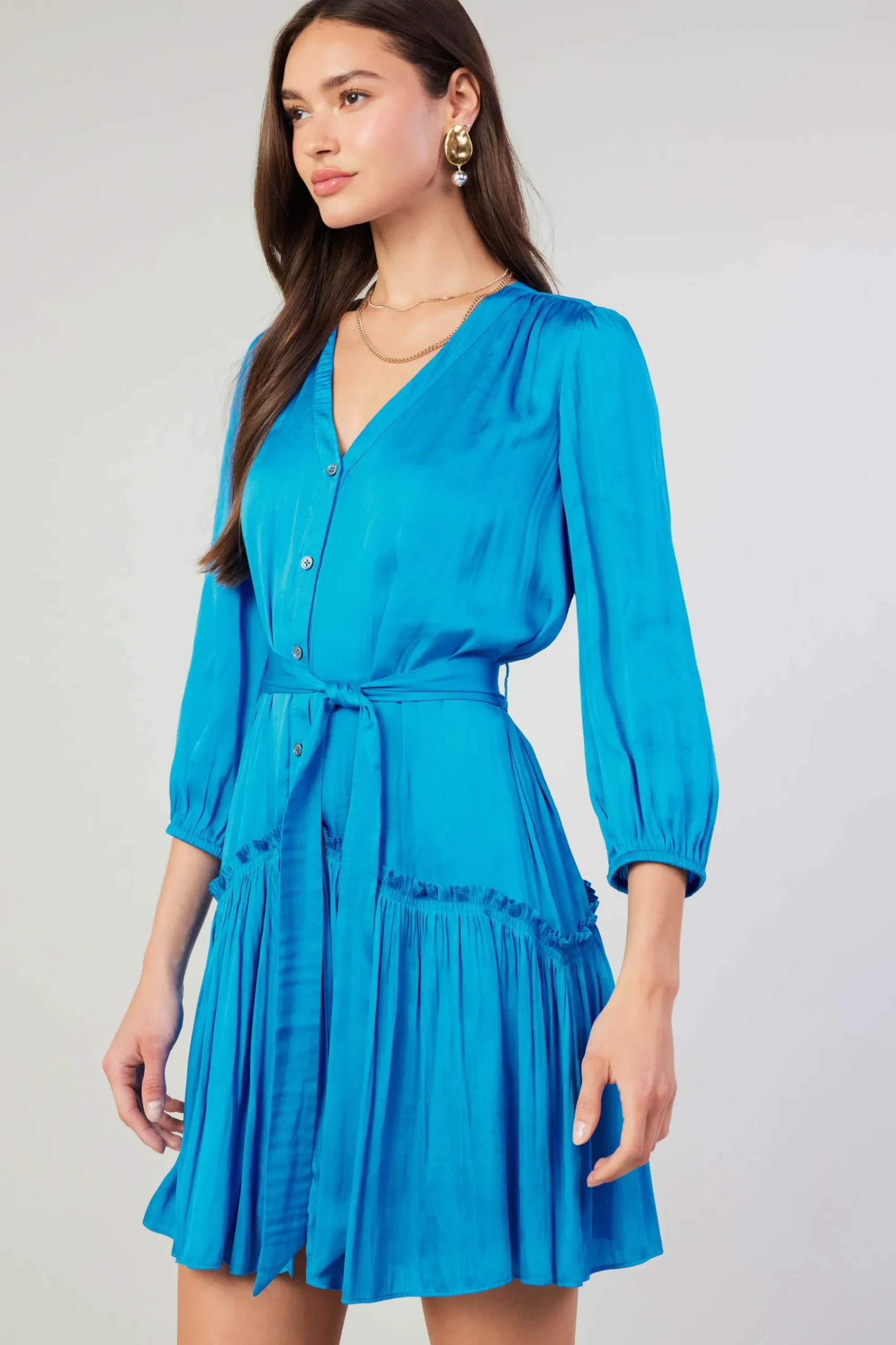 Current Air Mini Dresses-Nova Mini Dress BLUE
