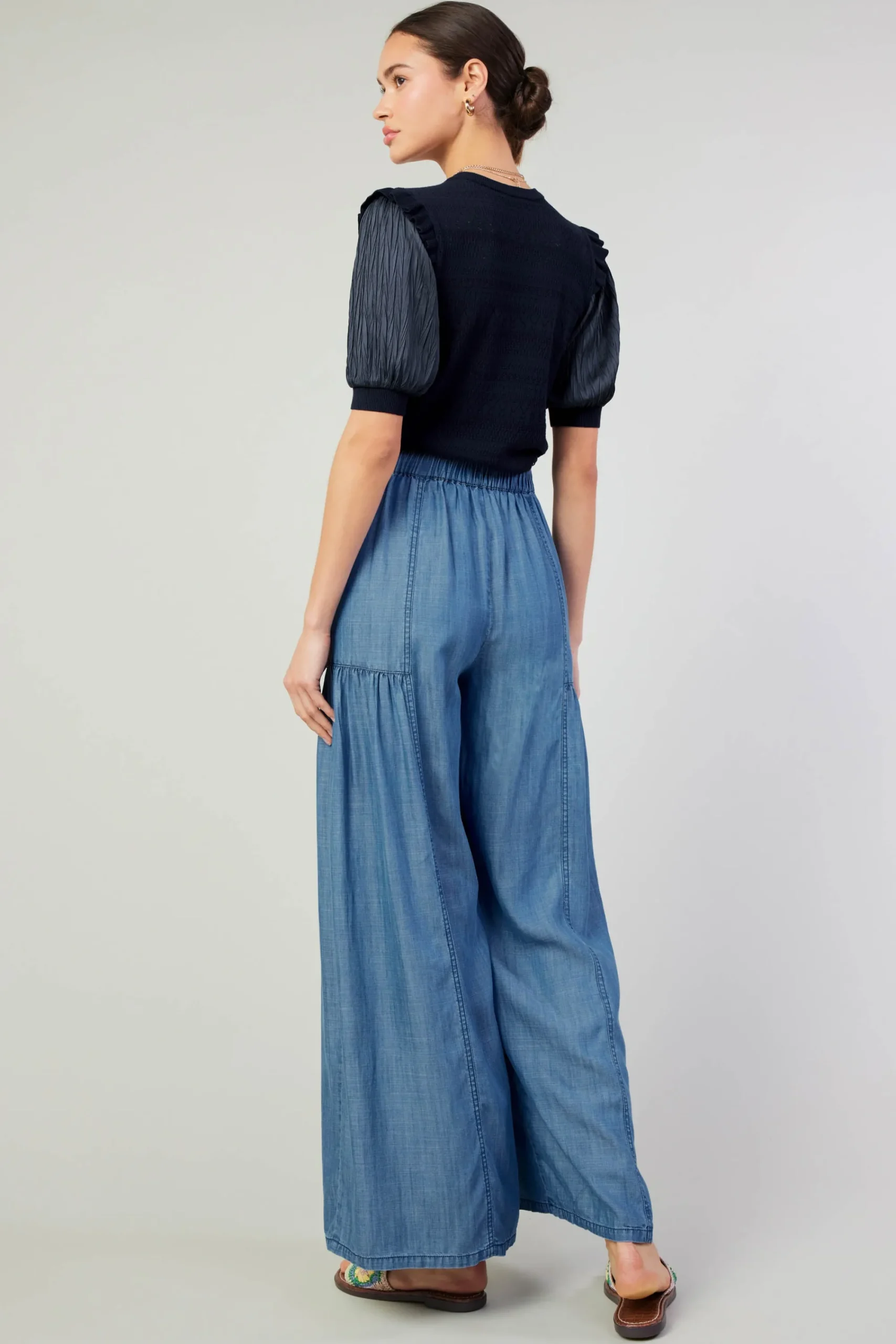 Current Air Pants-Patch Pocket Pant CHAMBRAY