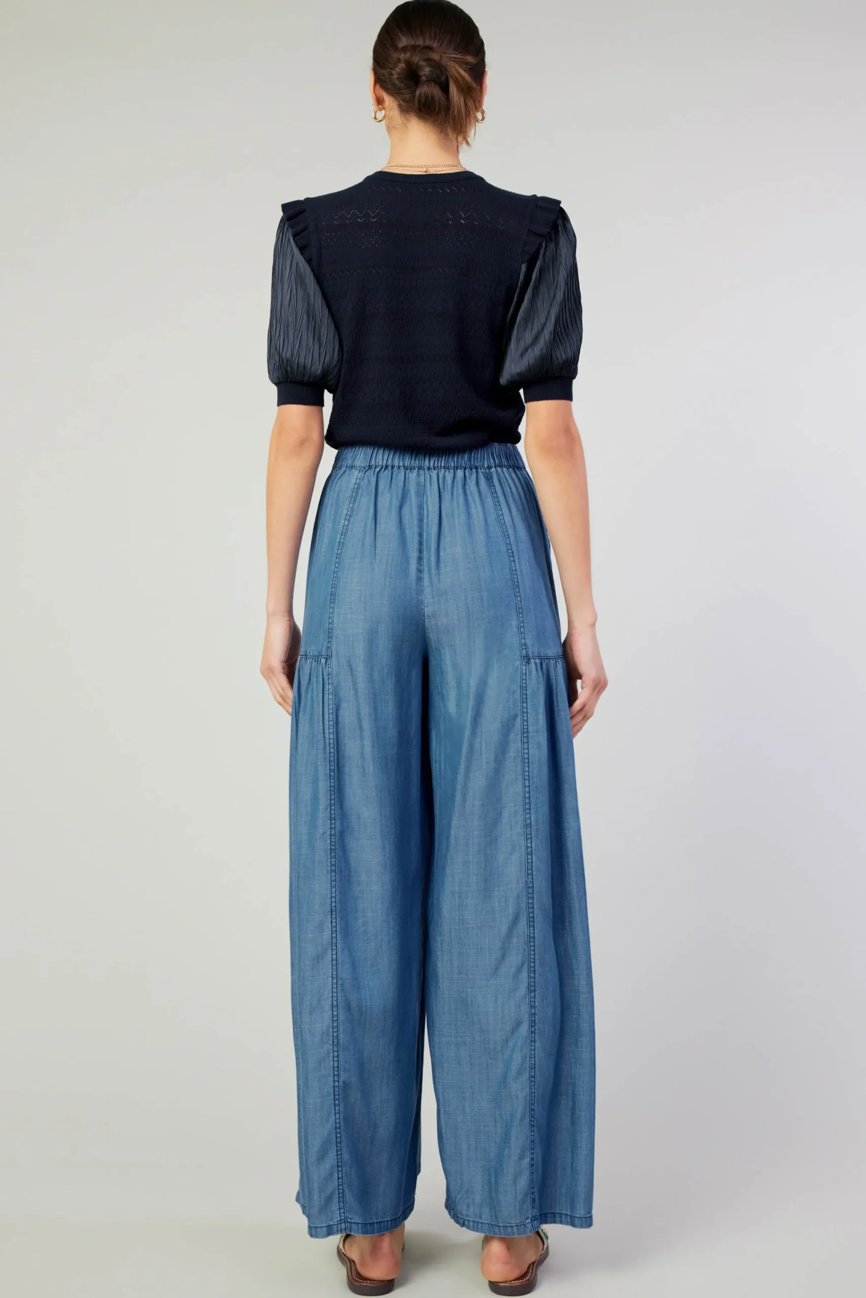 Current Air Pants-Patch Pocket Pant CHAMBRAY