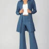 Current Air Pants-Pintucked Split Hem Pant AEGEANBLUE