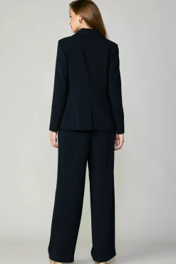 Current Air Pants-Pintucked Trousers NAVY