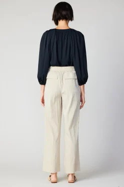 Current Air Pants-Pocket Cargo Pants OATMEAL