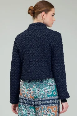 Current Air Coats & Jackets-Quilted Puff Jacket NAVY
