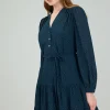 Current Air Mini Dresses-Sparkle Mini Dress DEEPTEAL
