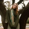 Current Air Knitwear-Sweater & Pleated Dress Set OLIVE