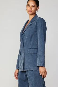 Current Air Coats & Jackets-Vintage Denim Jacket VINTAGEINDIGO