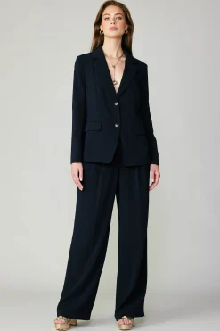 Current Air Coats & Jackets-Welt Pocket Blazer NAVY