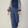 Current Air Pants-Wide Leg Cargo Pant SLATENAVY