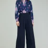 Current Air Pants-Wide Leg Trousers SLATENAVY
