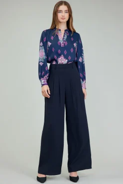 Current Air Pants-Wide Leg Trousers SLATENAVY